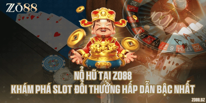 Nổ hũ tại Zo88 – Khám phá slot đổi thưởng hấp dẫn bậc nhất